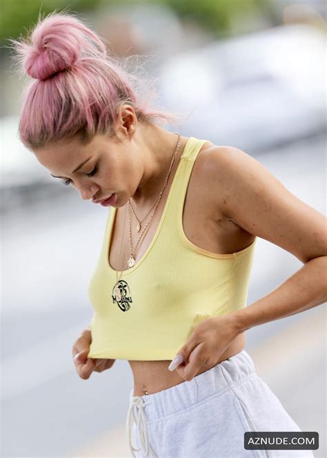 Jessika Power Braless Shows Off New Boobs In Brisbane 04 07 2019 Aznude