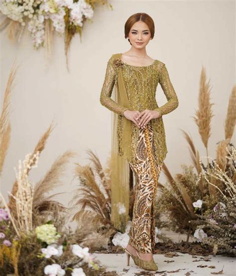 10 Model Kebaya Dan Dress Kondangan Warna Earth Tone Apik