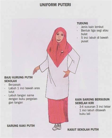 Keanggotaannya hanya untuk pelajar sekolah menengah. Uniform Persatuan Puteri Islam Malaysia