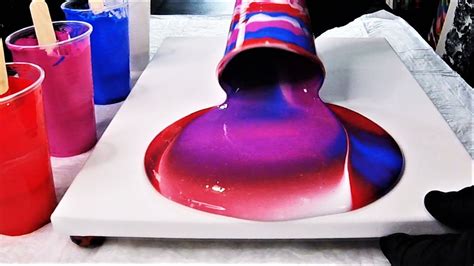 Paint Pouring Fluid Art Flip Cup Pour Painting Acrylic Pouring