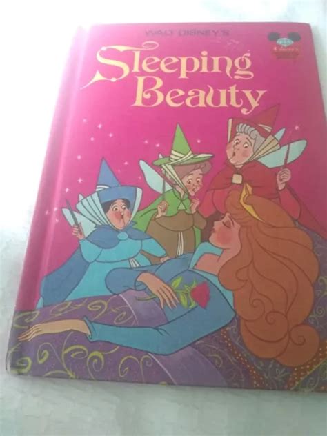 Walt Disney Sleeping Beauty Hardcover Book Vintage 1974 Random House Book Club 999 Picclick