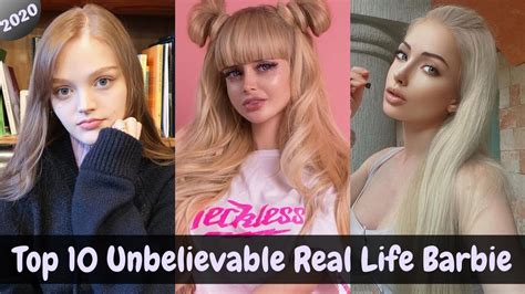 Top 10 Unbelievable Real Life Barbies Explorers Youtube