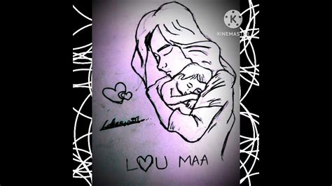 Amma Drawing Love U Maa Please Support Me Guys Youtube