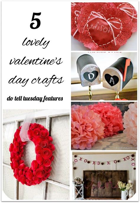 9 Lovely Valentines Day Crafts Mabey She Made It Valentine Day
