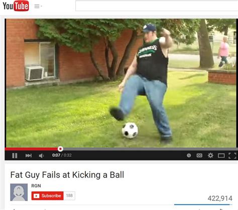 Watch Man Gloriously Fails Attempt To Kick Soccer Ball
