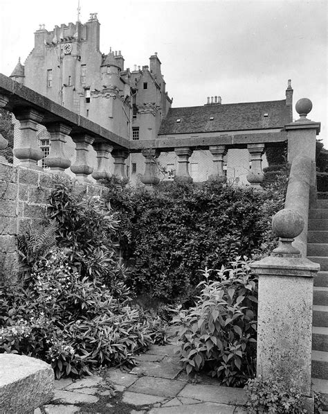 Tour Scotland Old Photographs Crathes Castle Scotland