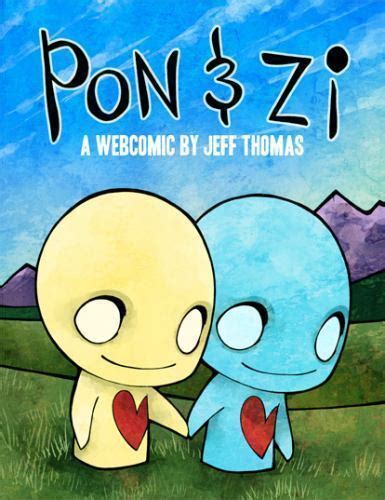 Pon And Zi A Web Comic By Jeff Thomas Hardcover By Jeff Thomas Very Good Ebay