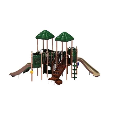 Ultra Play Uplay Today Pikes Peak Natural Commercial Playset With