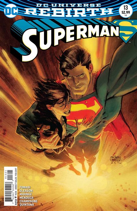 Oct160230 Superman 13 Var Ed Previews World