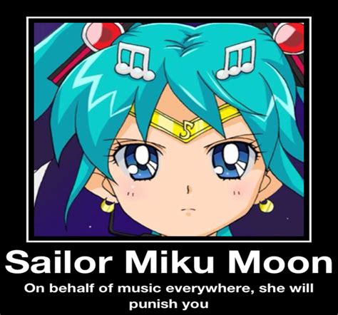 Sailor Miku Moon Miku Hatsune Miku Sailor Moon