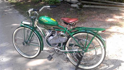 1950 Schwinn Hornet Whizzer Motorized Bicycles The Classic And