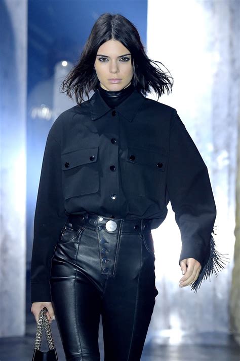 Kendall Jenner Alexander Wang Fashion Show During NYFW