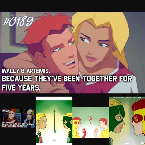 Image 1 Young Justice Artemis And Wally