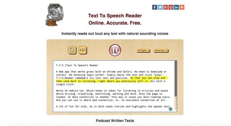 New Text To Speech Reader Online Tool Youtube
