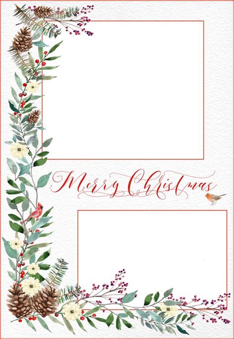 We have hundreds of digital greeting cards for any occasion, holiday and reason. Woodland Christmas Card Template - Free Digital Goodie! | Digital christmas cards, Free ...