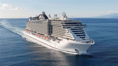 Msc Cruises Reveals Name Of New Ship Msc Seascape During Keel Laying