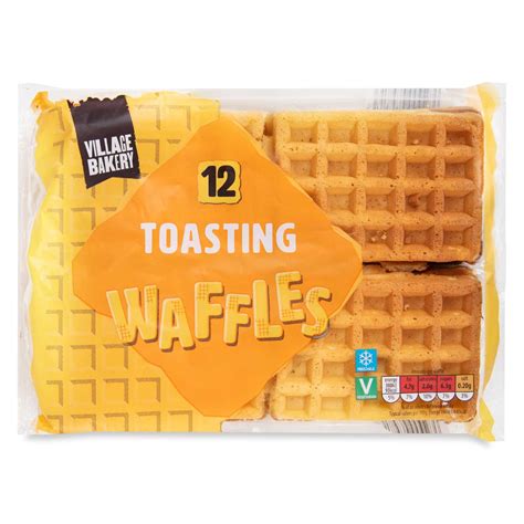 Toasting Waffles 250g 12 Pack Village Bakery ALDI IE