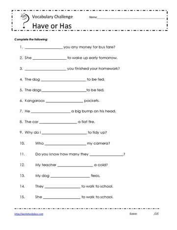 worksheet  worksheets  worksheet english grammar
