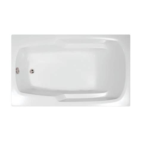 Corner whirlpool acrylic message american standard white bath tub. American Standard EverClean Corner 5 ft. Whirlpool Tub in ...