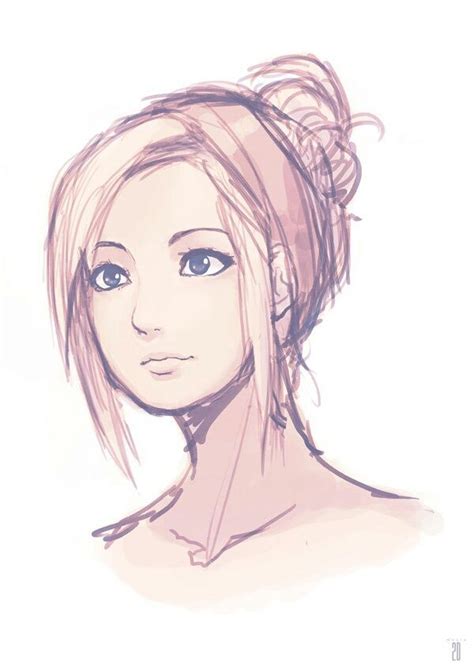 For help with catching and fixing mistakes see: anime, cute, draw, drawing, girl, lady, manga | Drawings ...