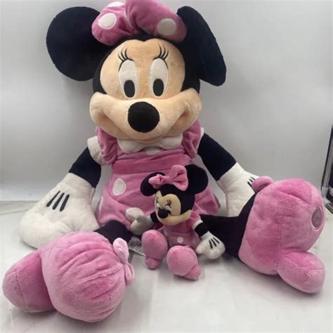 Disney Store Exclusive Pink Minnie Mouse Jumbo X Large Soft Toy Plush