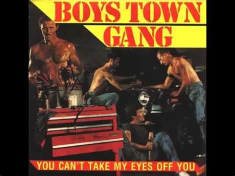 Dmaj7/c# there's nothing else to compare. Can't Take My Eyes Off You (12″ version) ／ Boys Town Gang ...