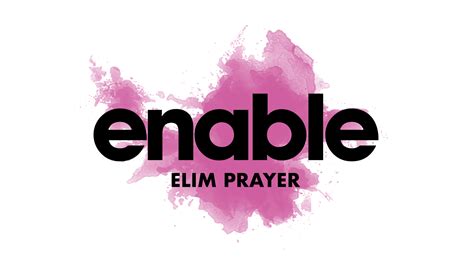 Elim Prayer Enable