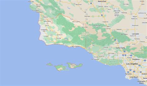 Cities And Towns In Santa Barbara County California