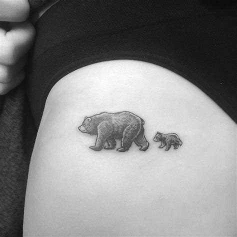 Lauras Bear And Cub Tattoos For Daughters Trendy Tattoos Bear Tattoos