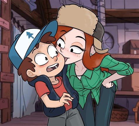 Wendy Corduroy Dipper Pines Wendip Gf Персонажи Gf Пейринг