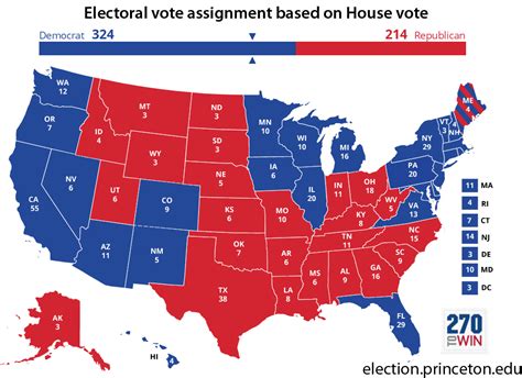 General election returns for president, u.s. Electoral maps based on 2018 results