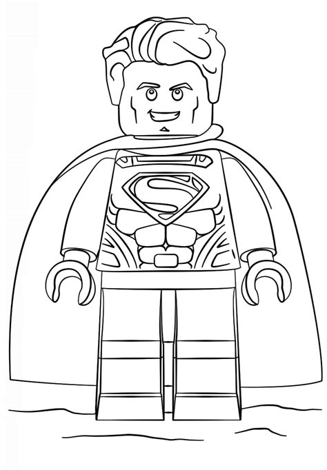 Lego the joker coloring page. Lego DC Superman Coloring Page - Free Printable Coloring ...