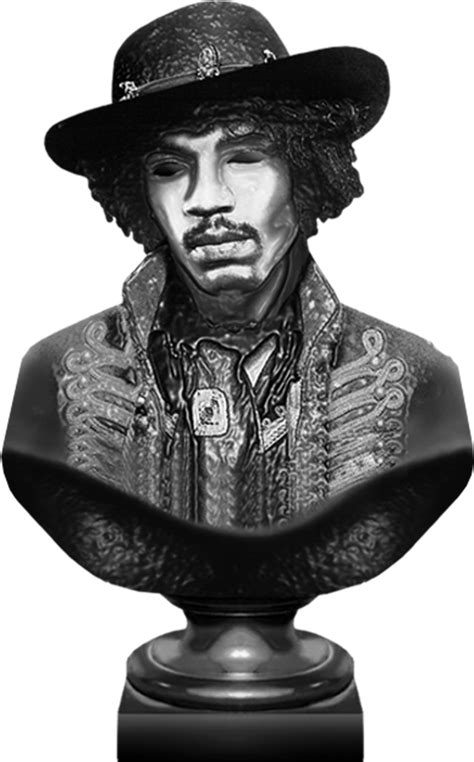 Jimi Hendrix Bust Transparent Png Original Size Png Image Pngjoy