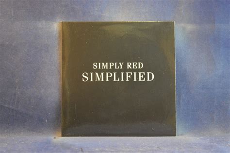 Simply Red Simplified Cd Single Promo Todo Música Y Cine Venta