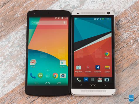 One could argue that it's clearly superior in almost every way right? Google Nexus 5 vs HTC One - PhoneArena