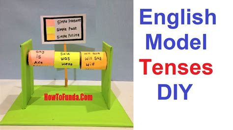 English Project Model English Model Making Using Cardboard Diy
