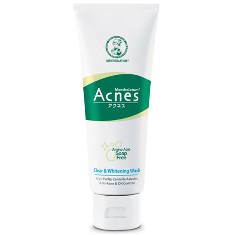 Mentholatum Acnes Clear Whitening Facial Wash G Tops Online