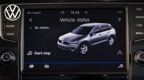 Car Menue Easy To Understand Volkswagen Youtube