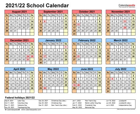 School Calendars Free Printable Word Templates Calendar