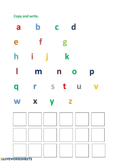 Alphabets Alphabet Worksheet