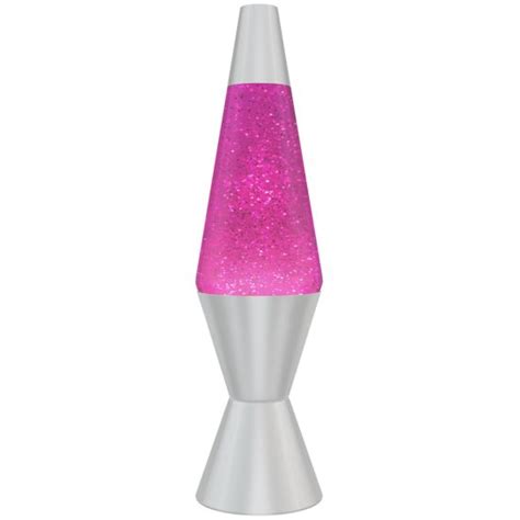 Lava Lamp Pink Glitter Robert Dyas