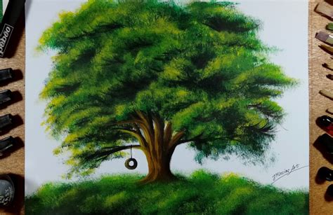 Realistic Tree Painting