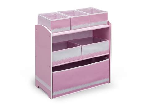 Generic Pink Wooden Toy Organizer Delta Children Eu Pim