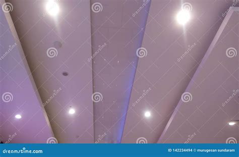 Glass Roof Finish And Gypsum False Ceiling Finishes With Reflecting