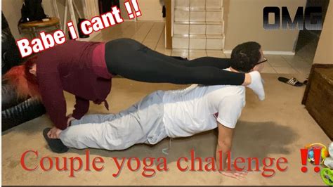 Couples Yoga Challenge💙💍 Super Funny Must Watch Youtube