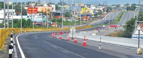 Chennai Bengaluru Expressway 14km Road Work Complete
