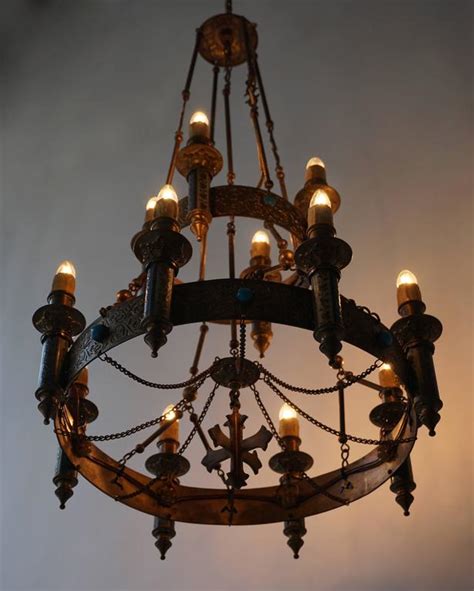 Sign up for free today! Rare Neo-Gothic Chandelier at 1stdibs