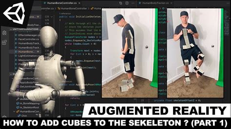 Ar Foundation With Unity3d How To Add Body Tracking With Cubes To A