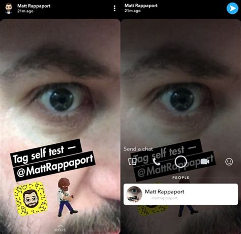 Snapchat Will Soon Let You Tag Anyone In Your Stories