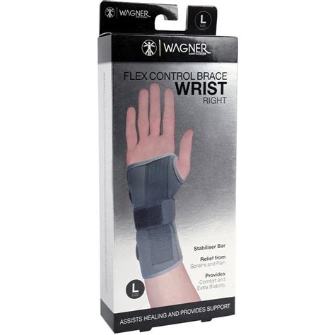 Buy Wagner Body Science Flex Control Brace Right Wrist Large Online At